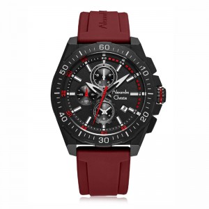 Alexandre Christie AC 6689 Black Red MCRIPBARE
